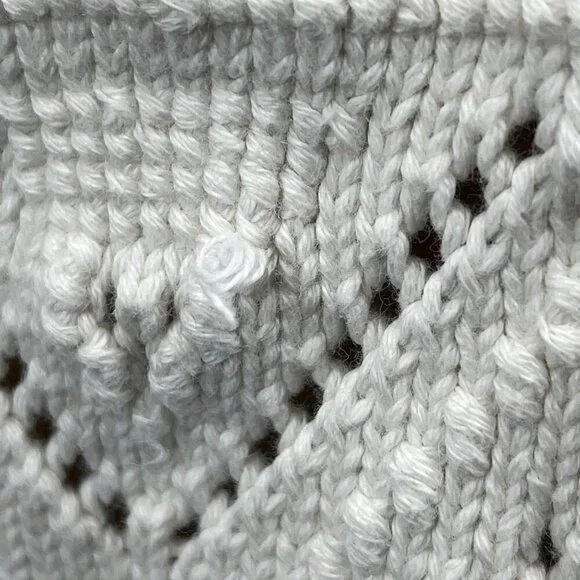 Vtg Eddie Bauer Cardigan Sweater 1990 Grannycore Grandma Small flower 90s Y2K - Picture 8 of 9